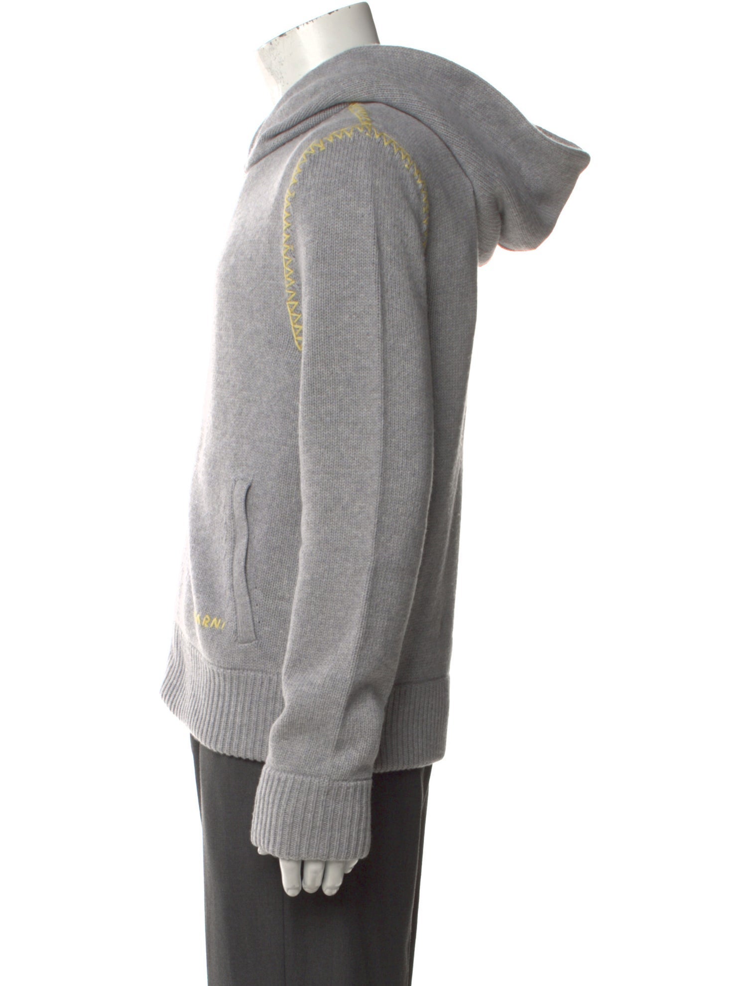 Marni V-Neck Long Sleeve Cardigan