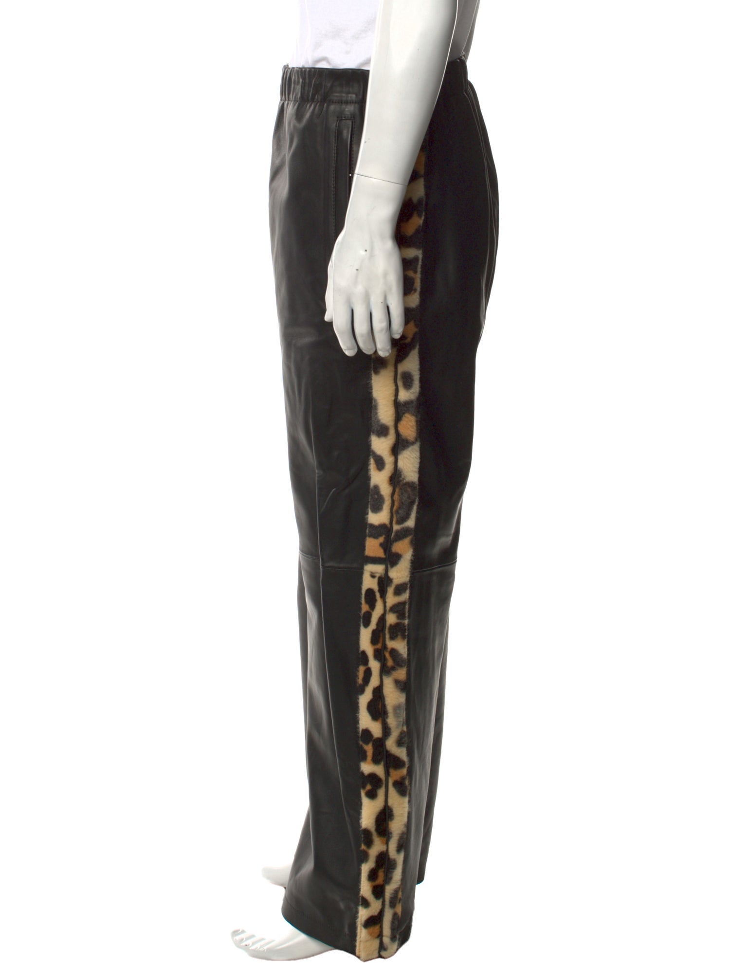 Marni Leather Joggers