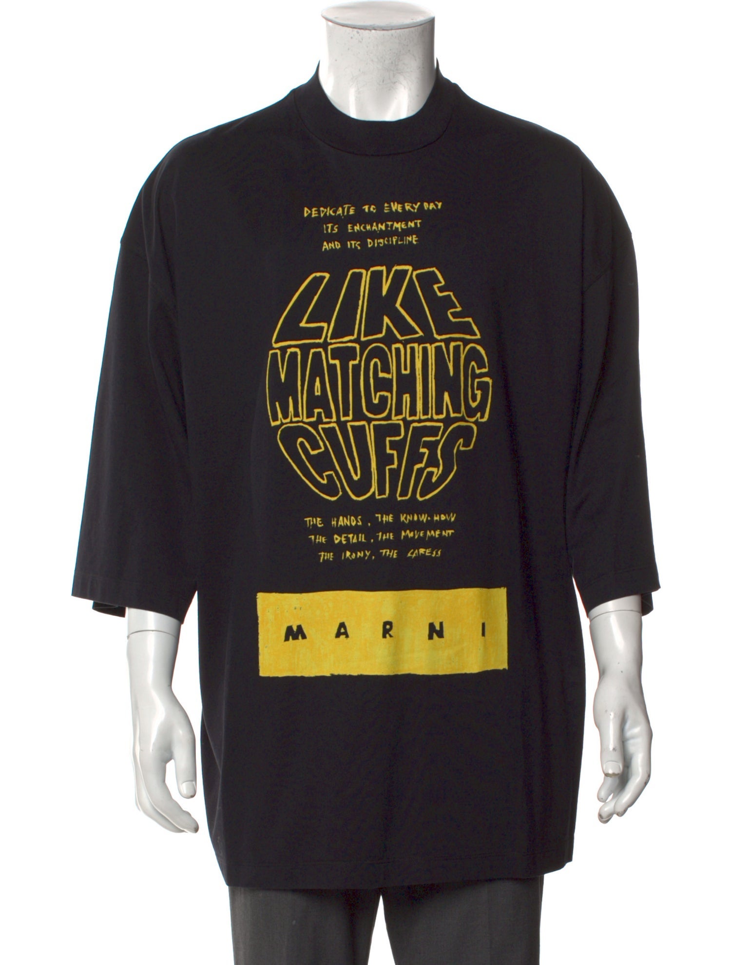 Marni Graphic Print Crew Neck T-Shirt