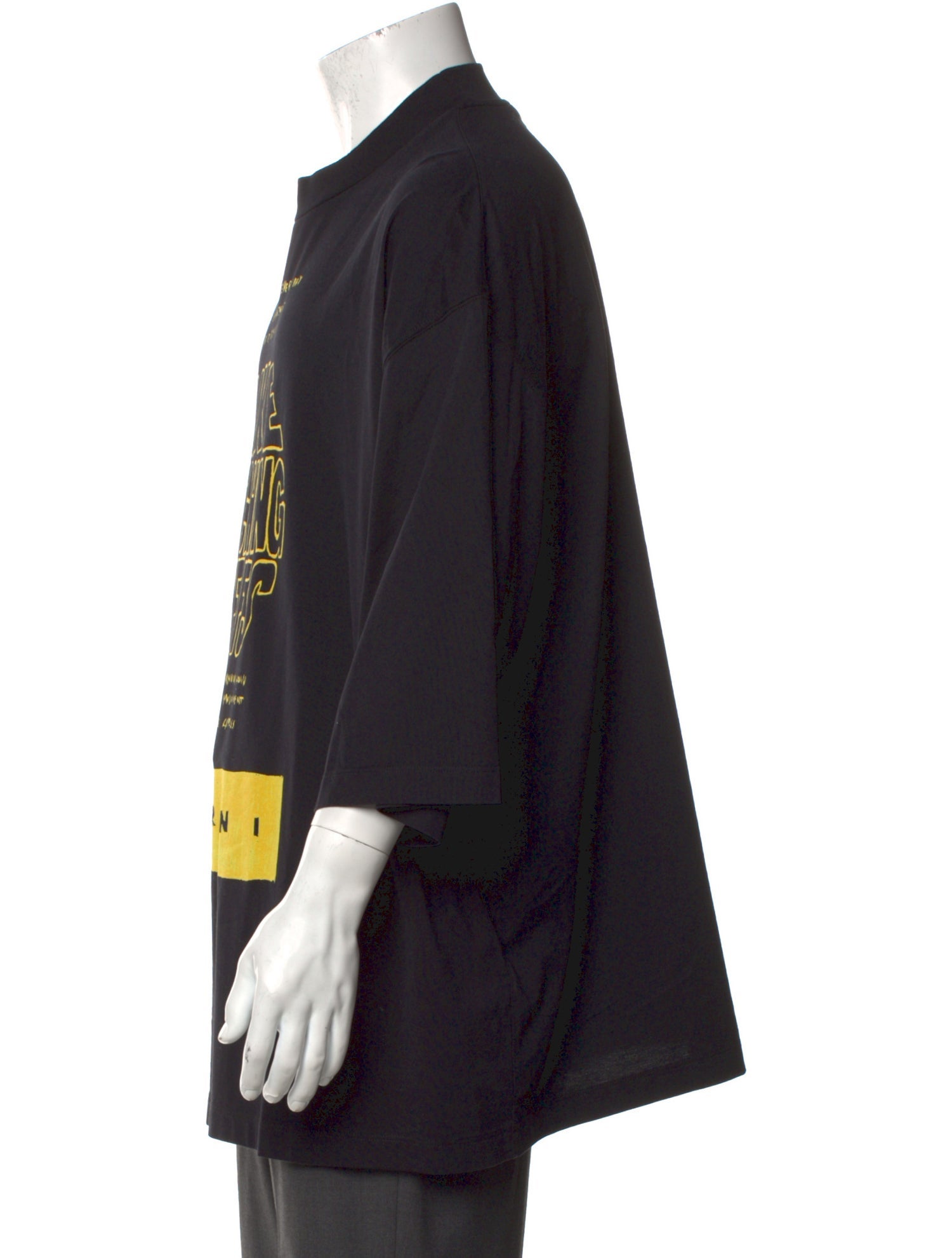 Marni Graphic Print Crew Neck T-Shirt