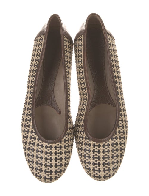 Marni Leather Printed Ballet Flats