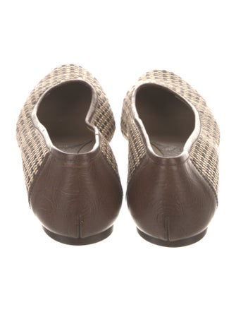 Marni Leather Printed Ballet Flats