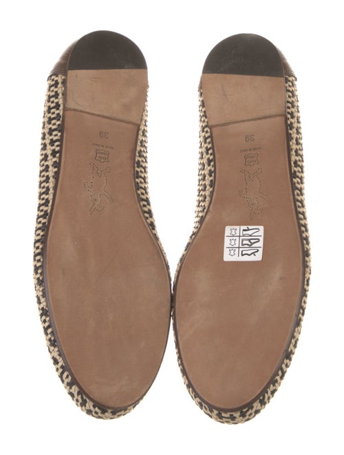 Marni Leather Printed Ballet Flats