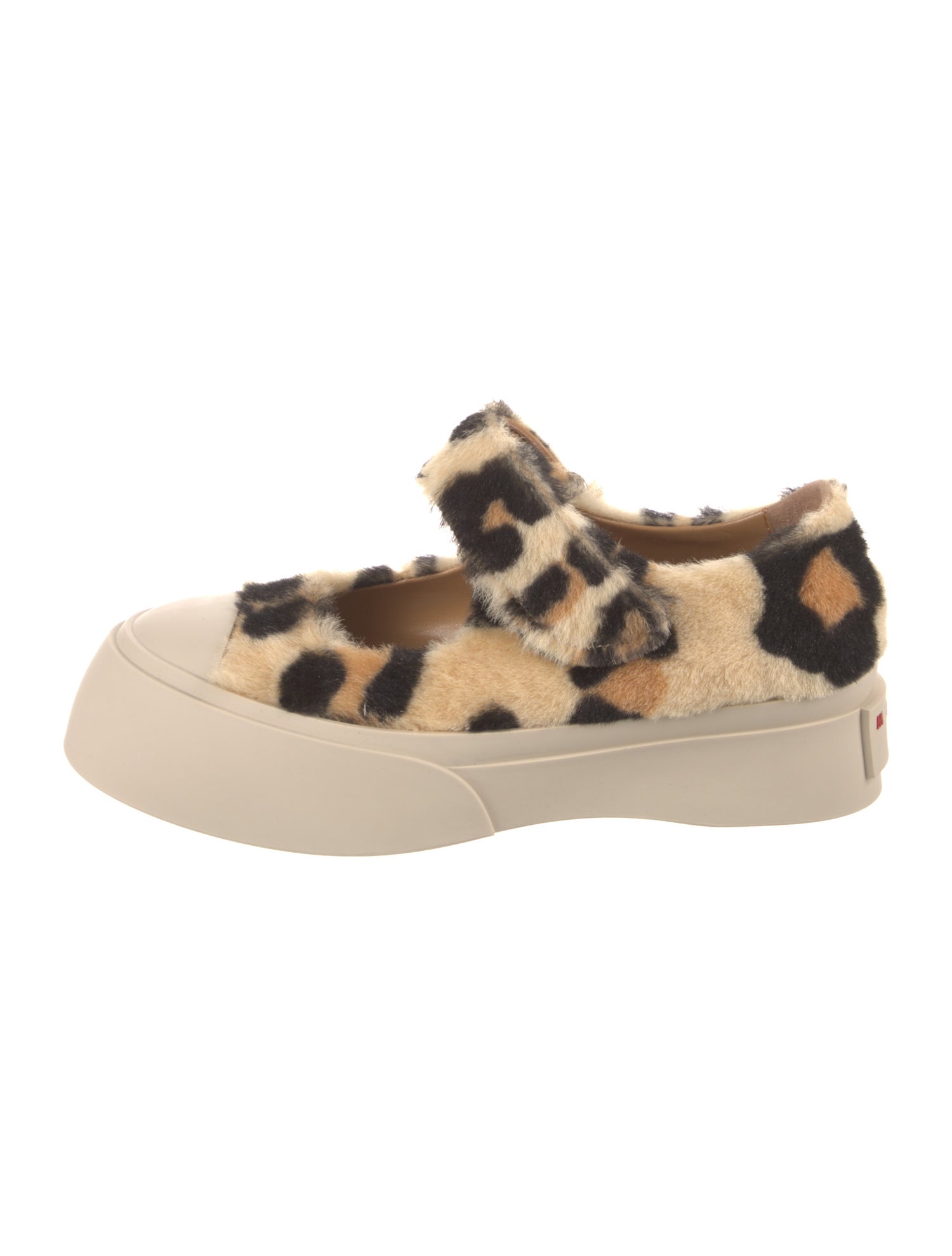 Marni Ponyhair Animal Print Sneakers
