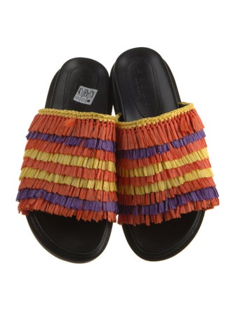 Marni Leather Printed Slides