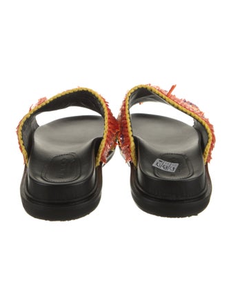 Marni Leather Printed Slides