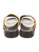 Marni Straw Printed Slides