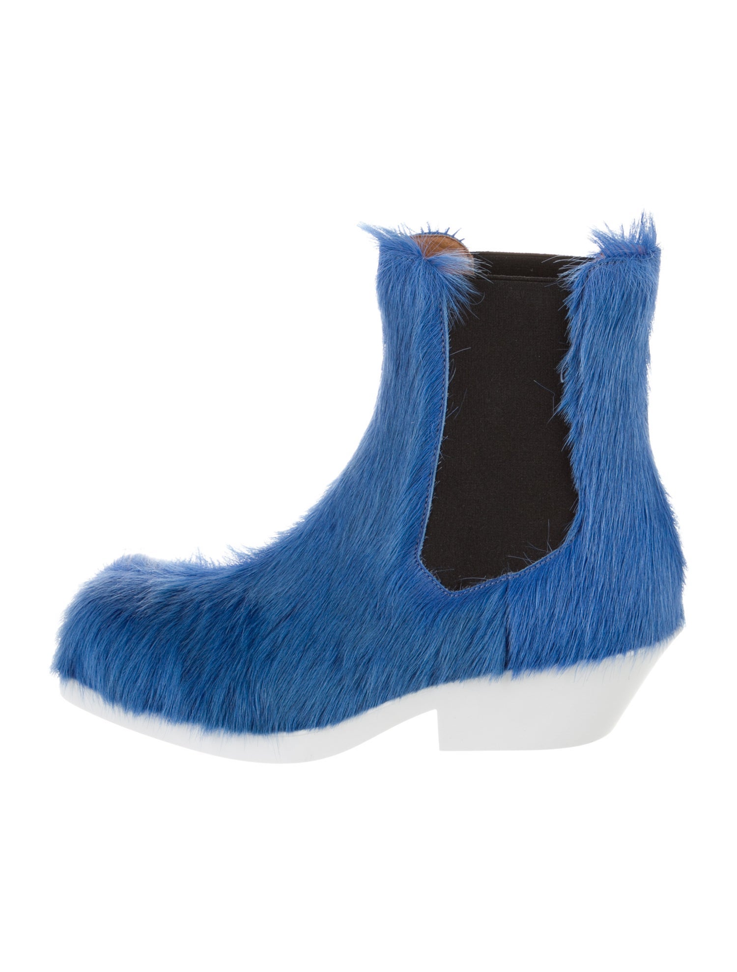 Marni Ponyhair Rain Boots w/ Tags