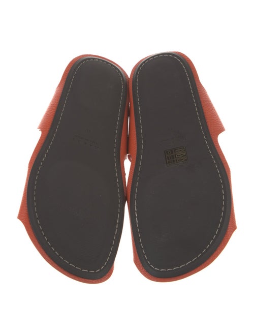 Marni Leather Beaded Accents Slides