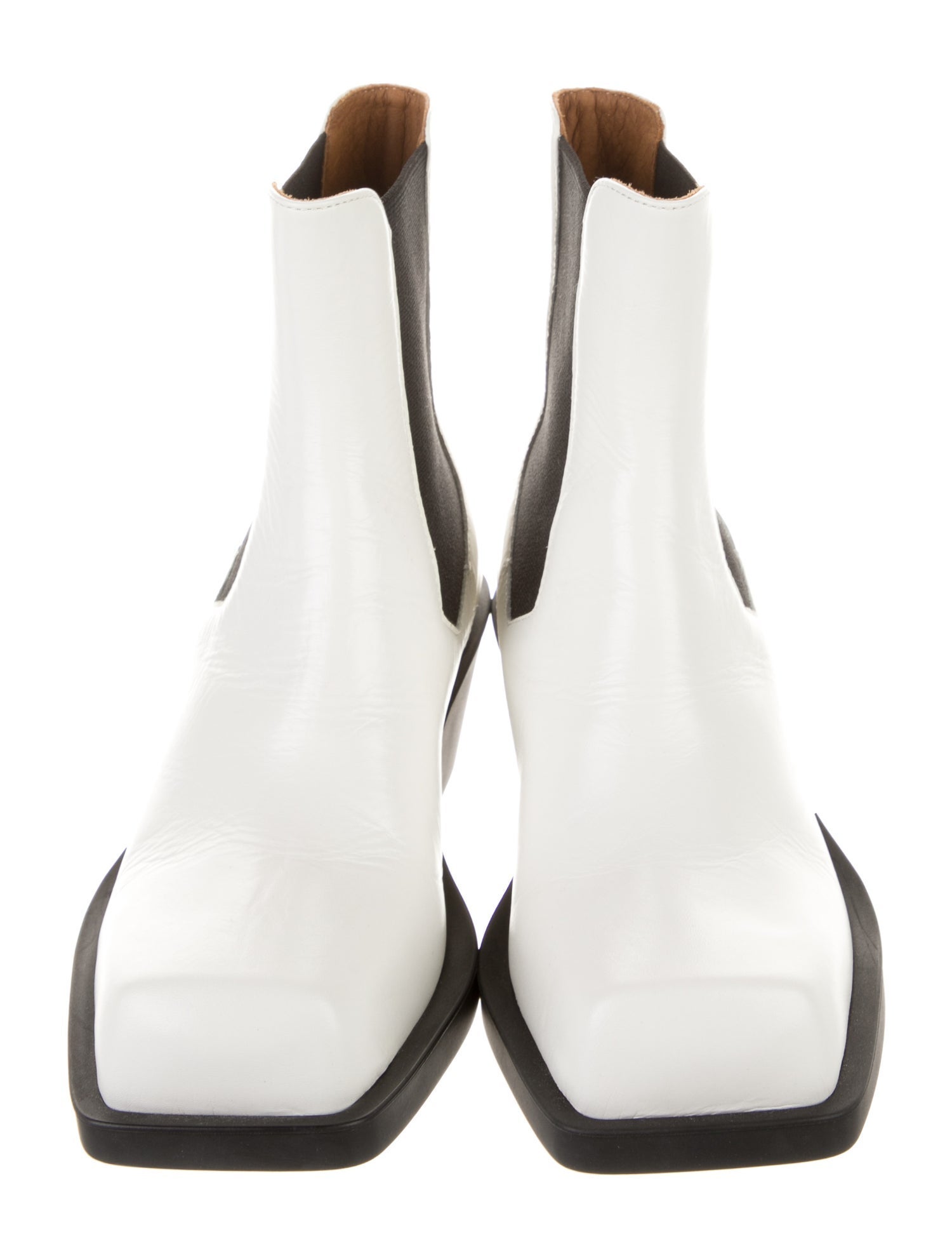 Marni Leather Western Boots