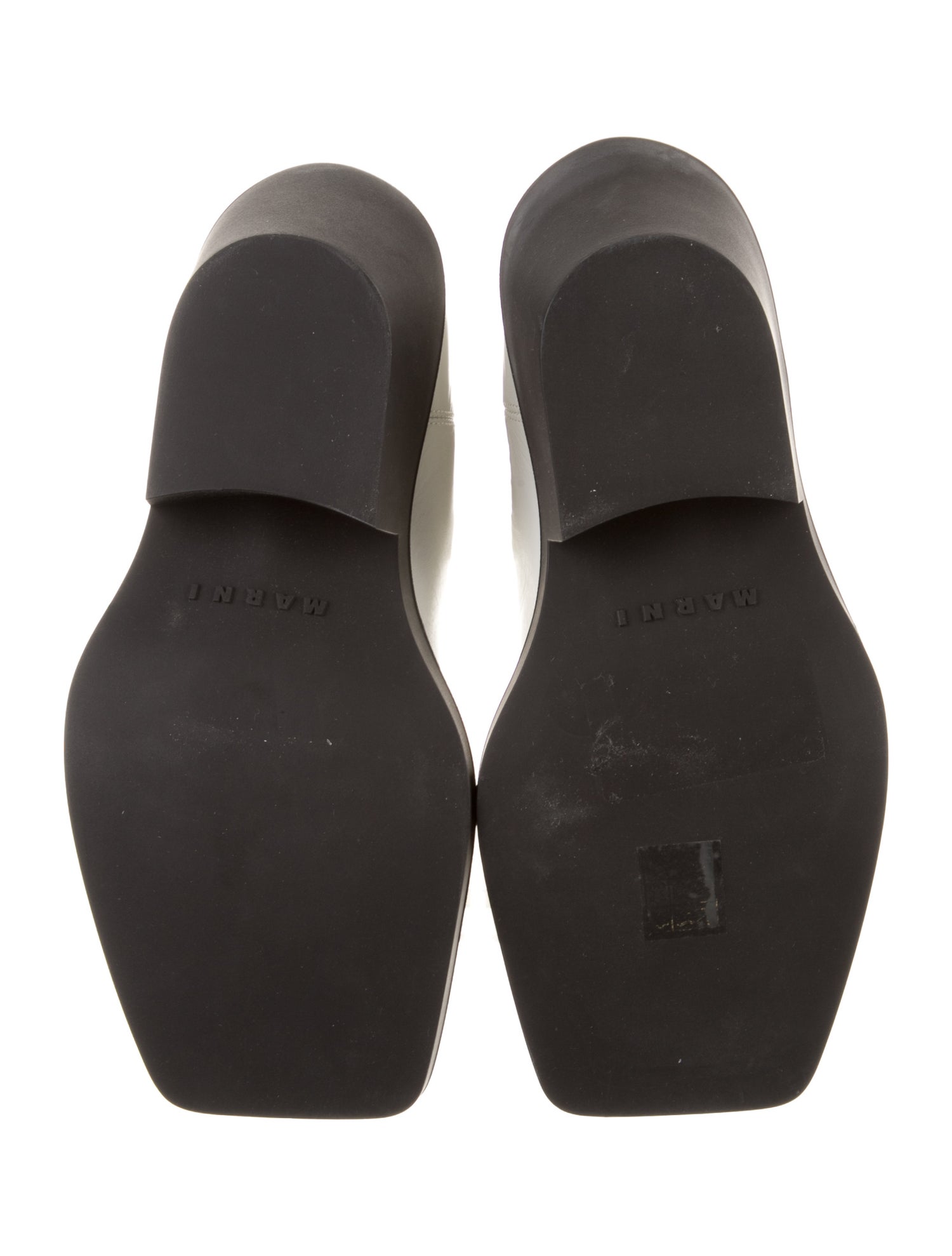 Marni Leather Western Boots