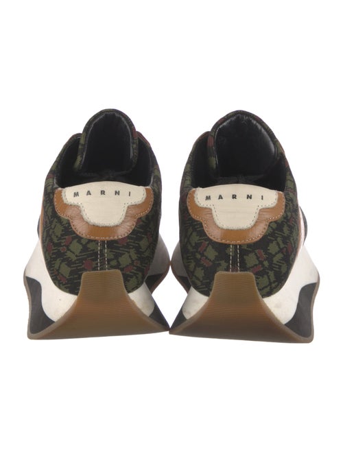 Marni Printed Wedge Sneakers
