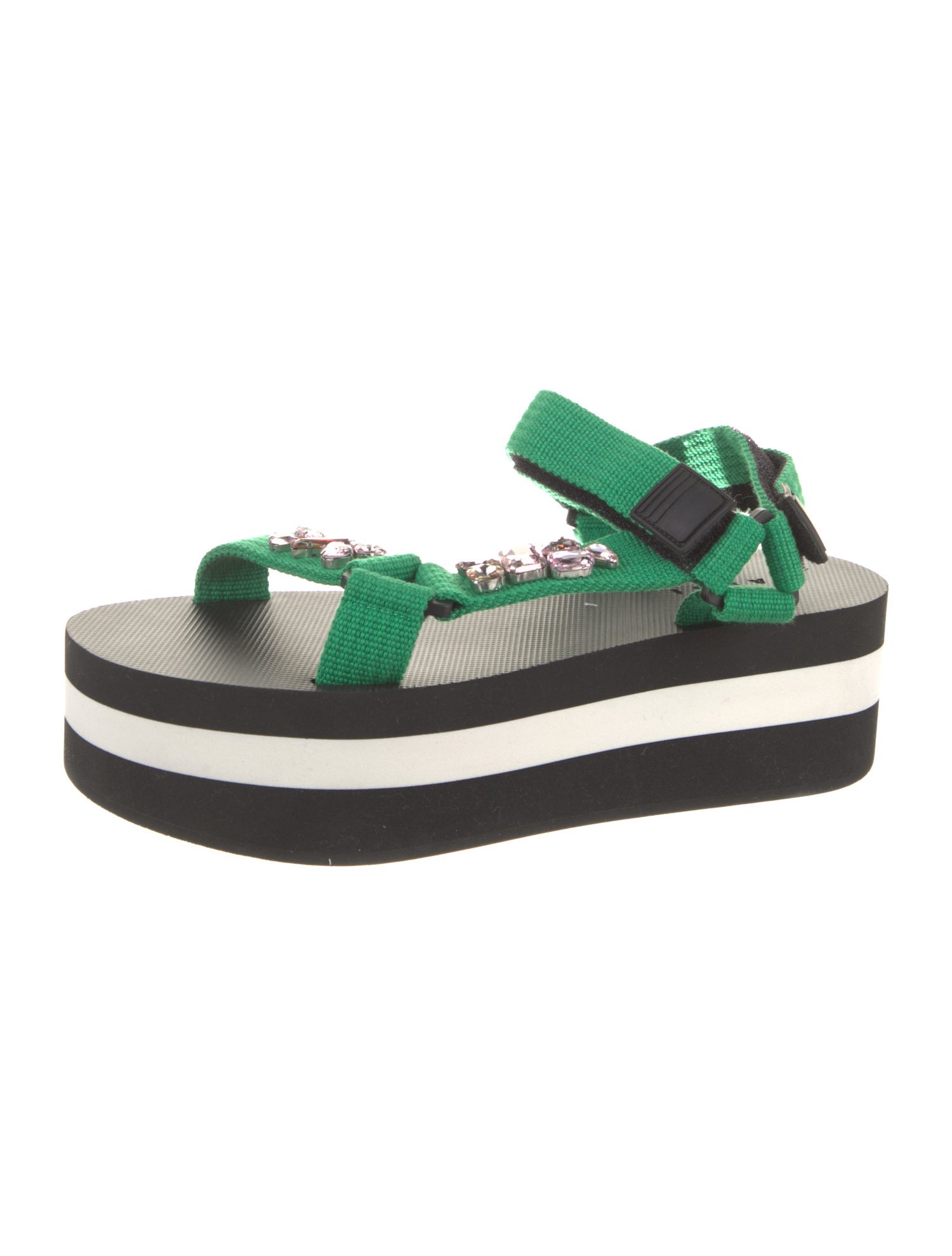 Marni Printed Slingback Sandals