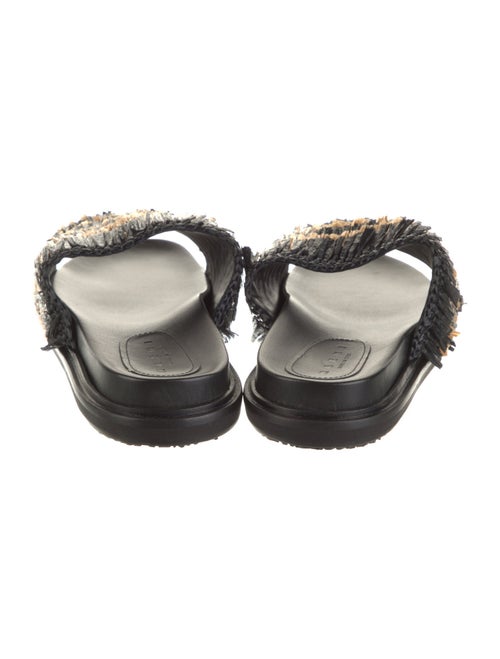 Marni Straw Printed Slides