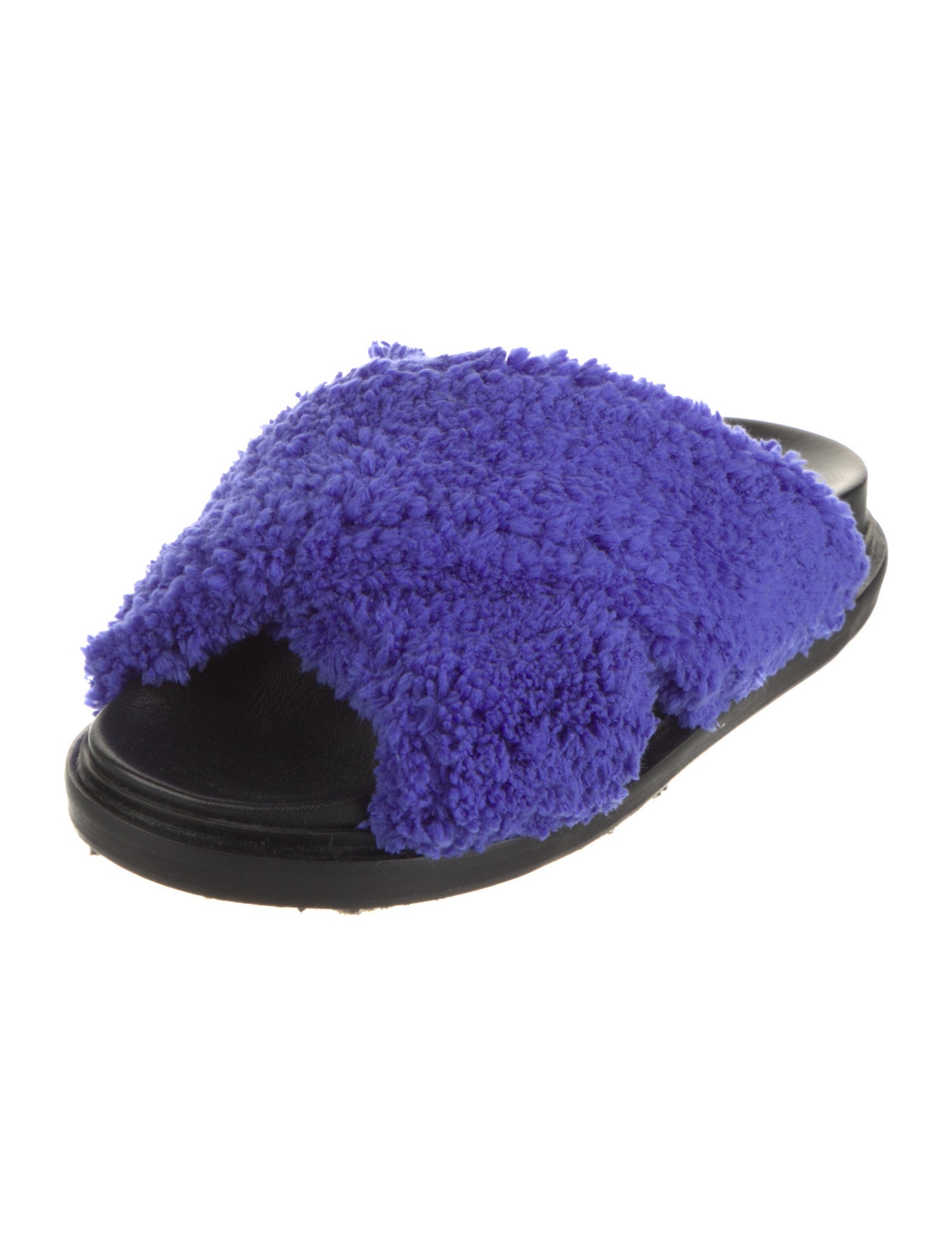 Marni Shearling Slides