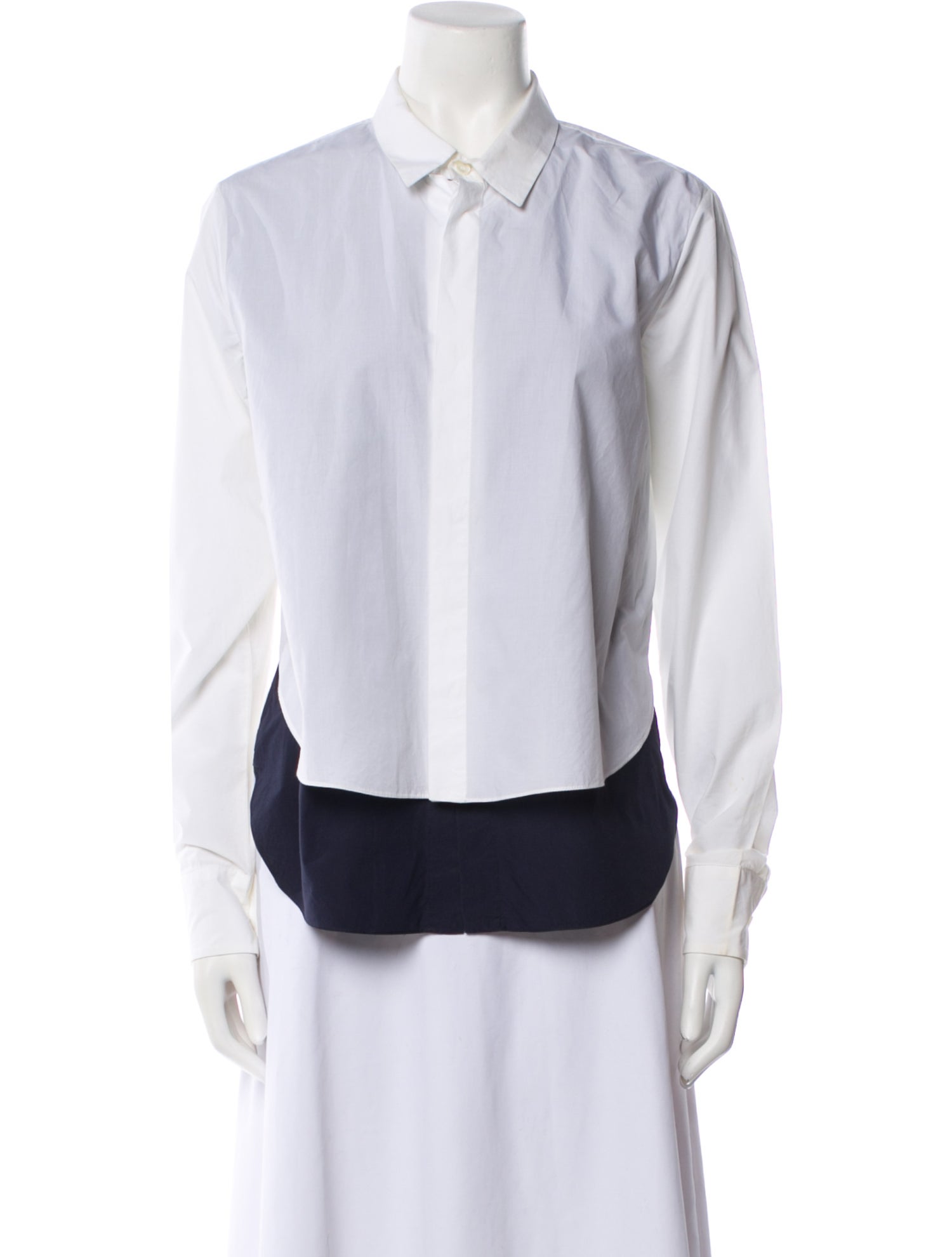 Marni Long Sleeve Button-Up Top