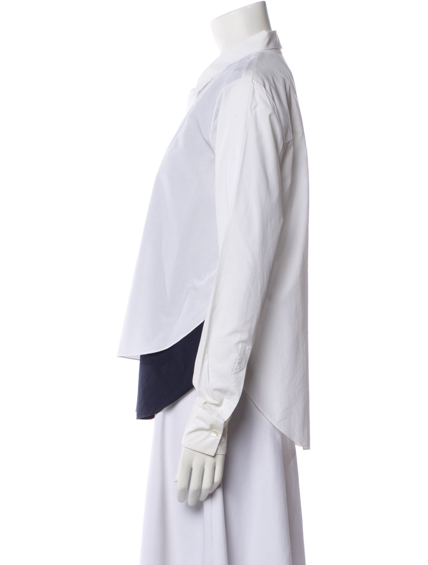 Marni Long Sleeve Button-Up Top