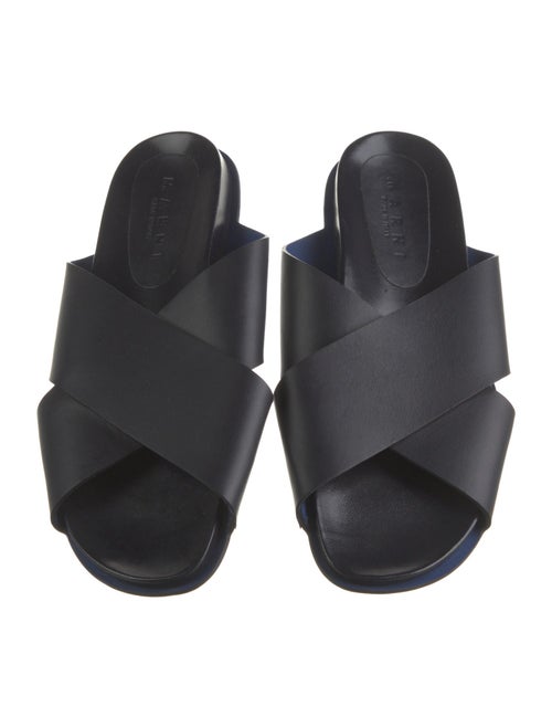 Marni Leather Slides