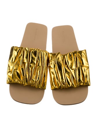 Marni Leather Slides