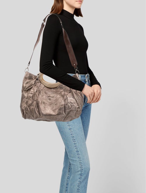 Marni Leather Top Handle Bag