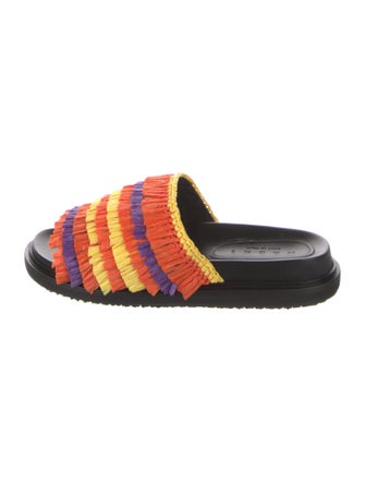 Marni Colorblock Pattern Slides