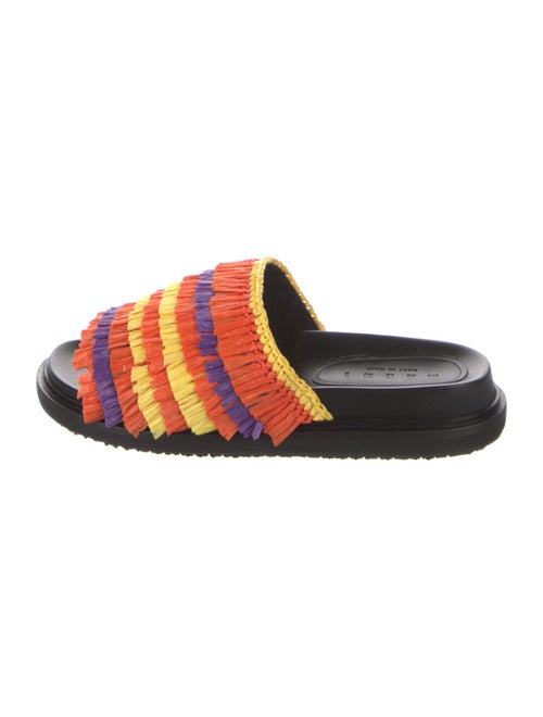 Marni Colorblock Pattern Slides