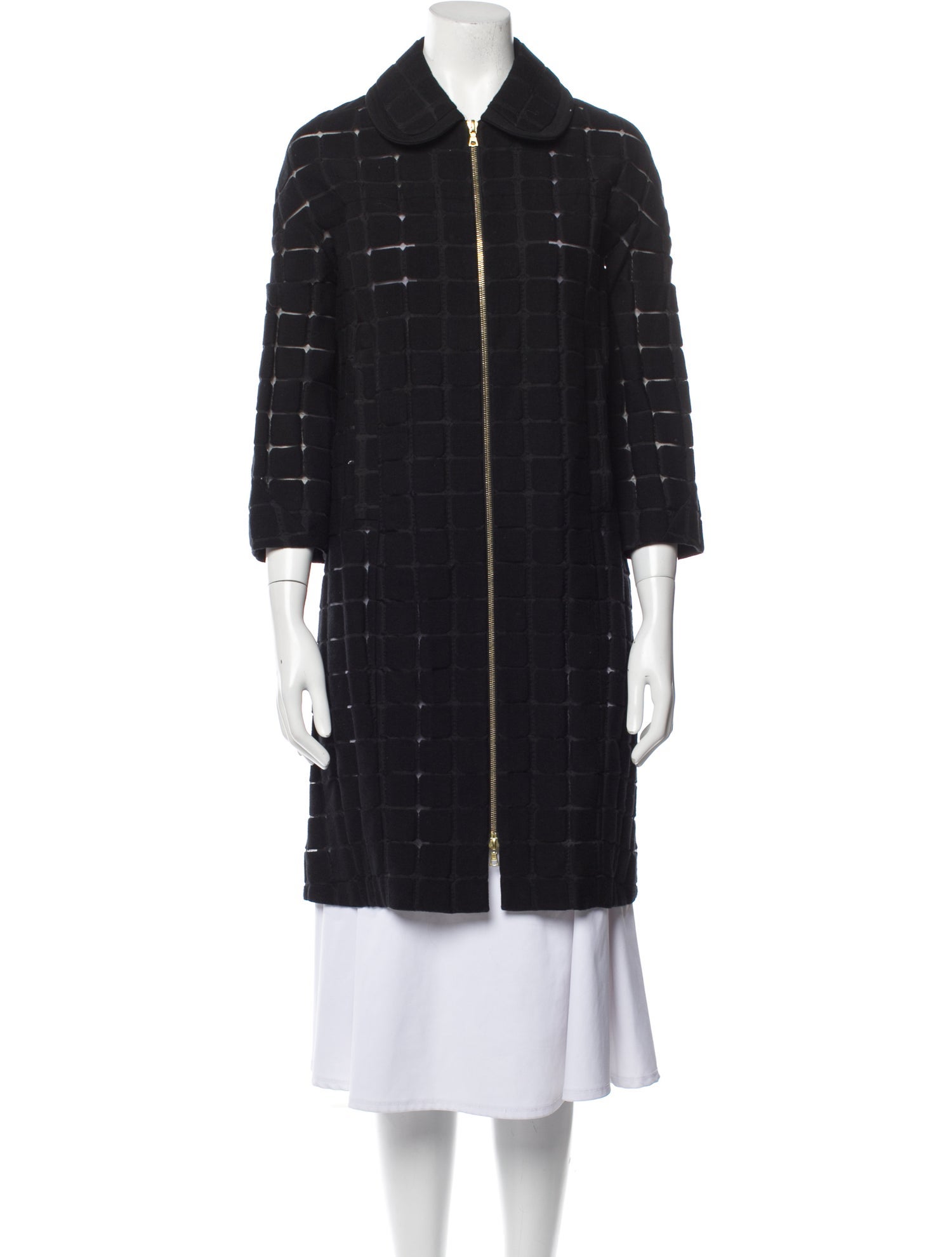 Marni Plaid Print Denim Jacket