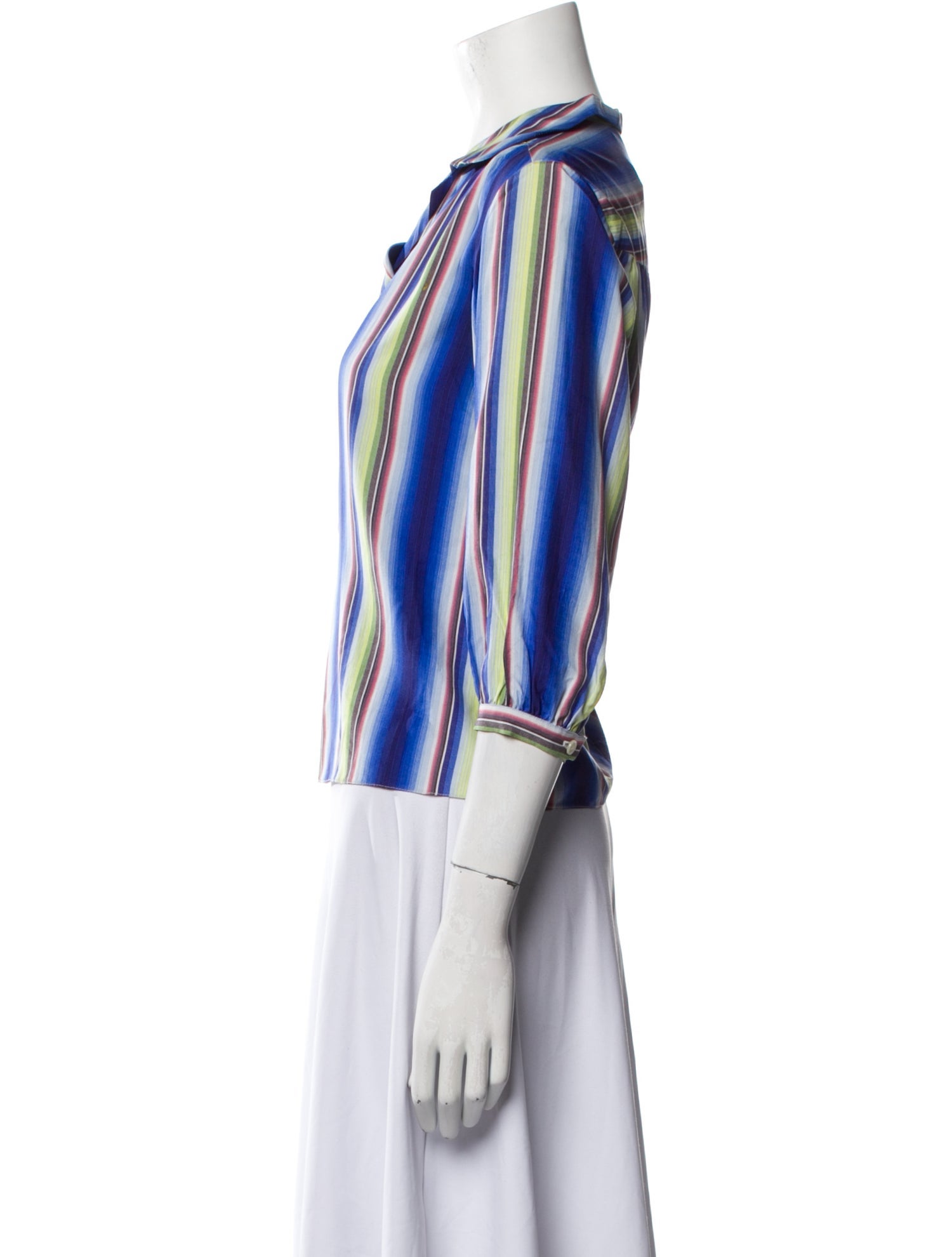 Marni Silk Striped Blouse