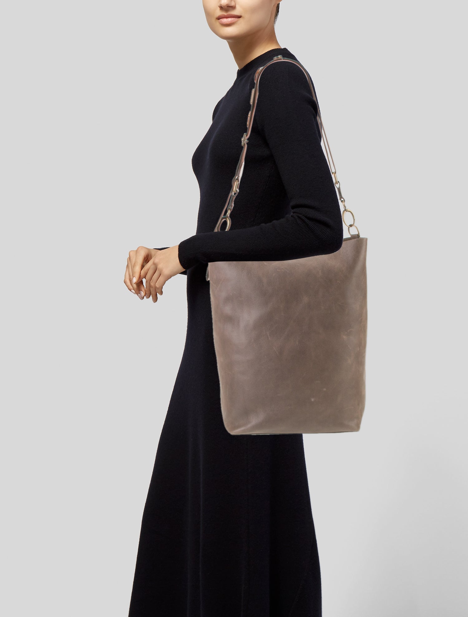 Marni Leather Messenger Bag