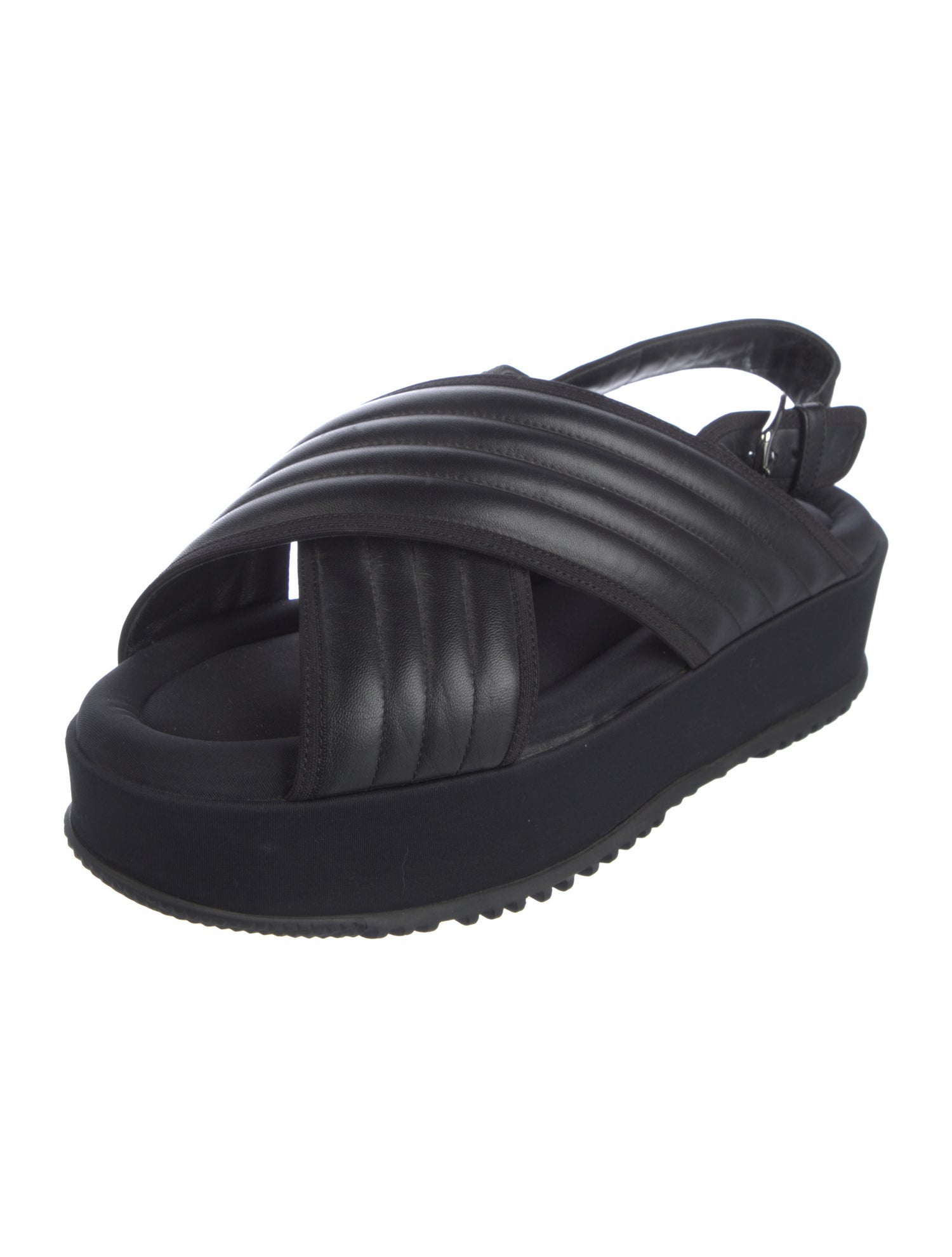 Marni Leather Slingback Sandals