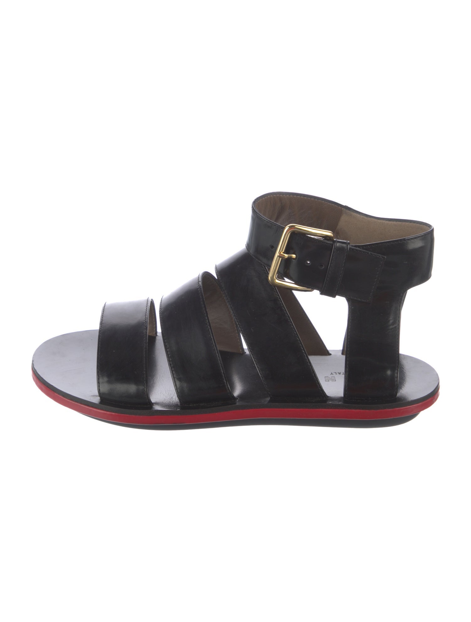 Marni Leather Gladiator Sandals