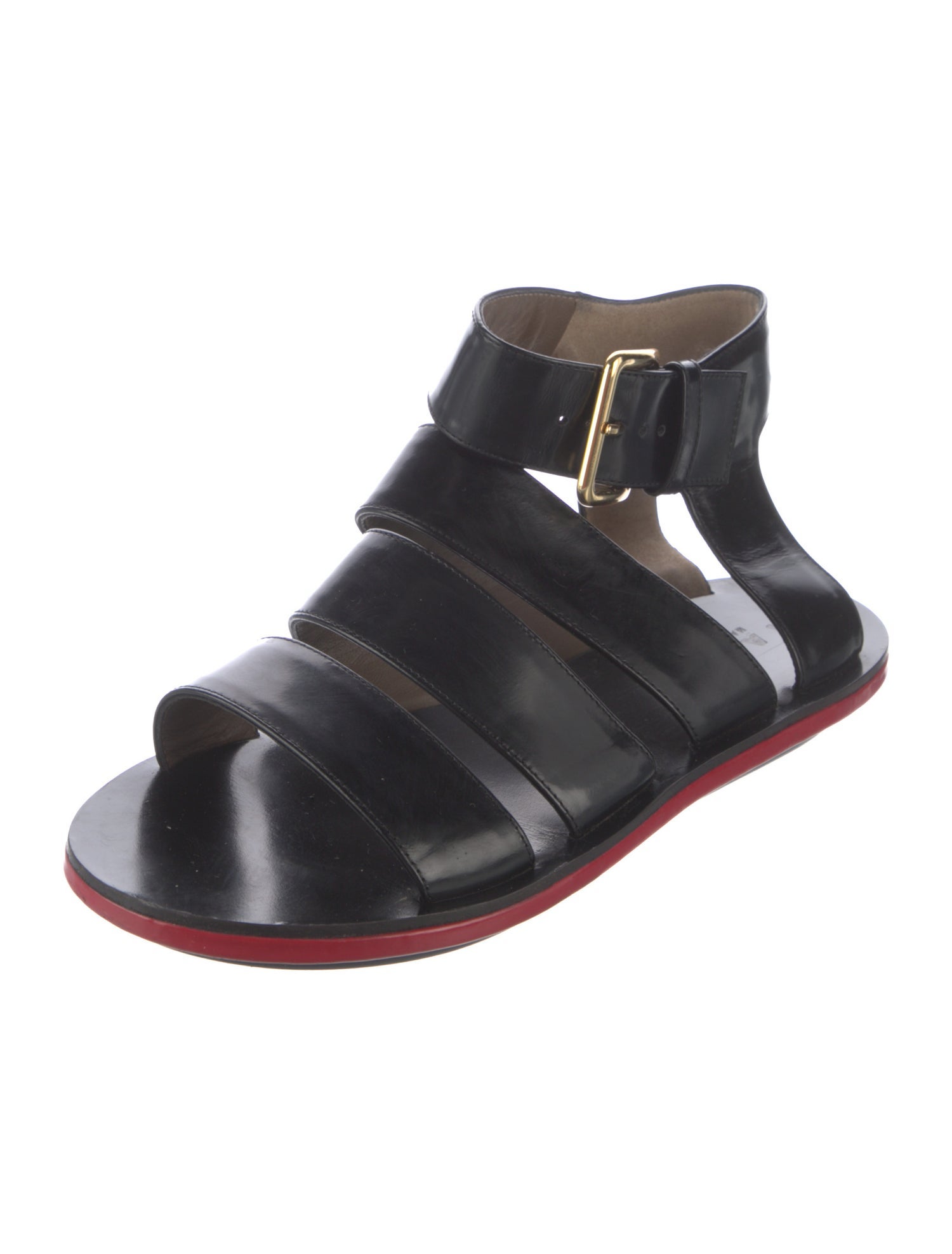 Marni Leather Gladiator Sandals