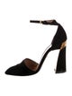 Marni Suede D'Orsay Pumps