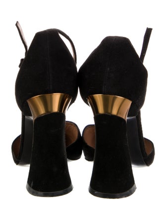 Marni Suede D'Orsay Pumps