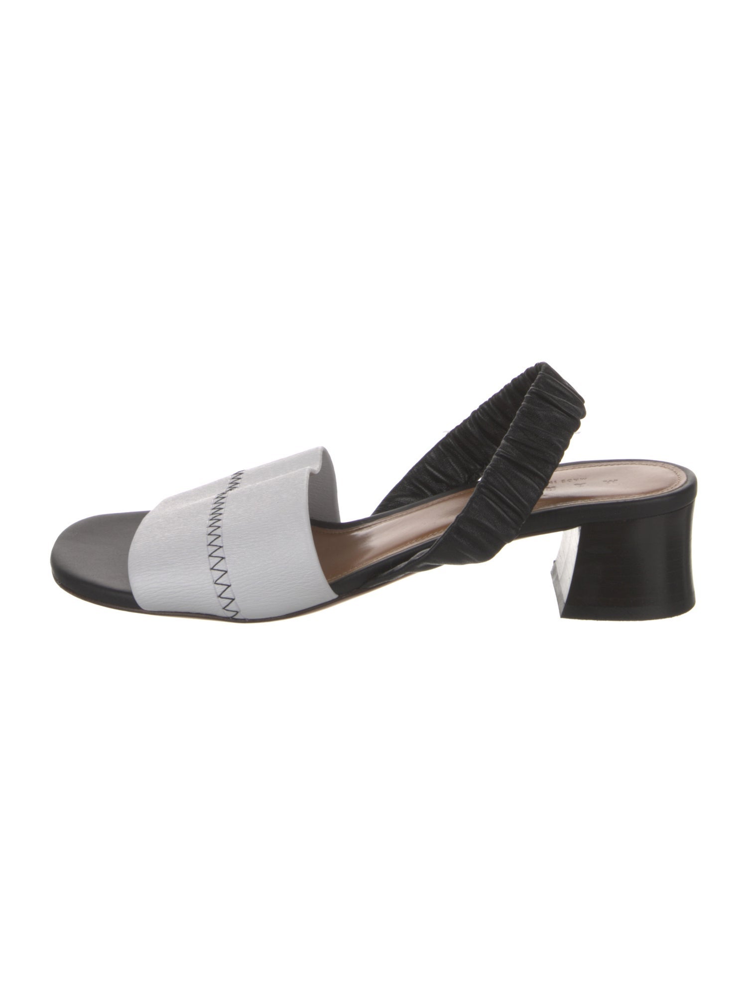 Marni Leather Slingback Sandals