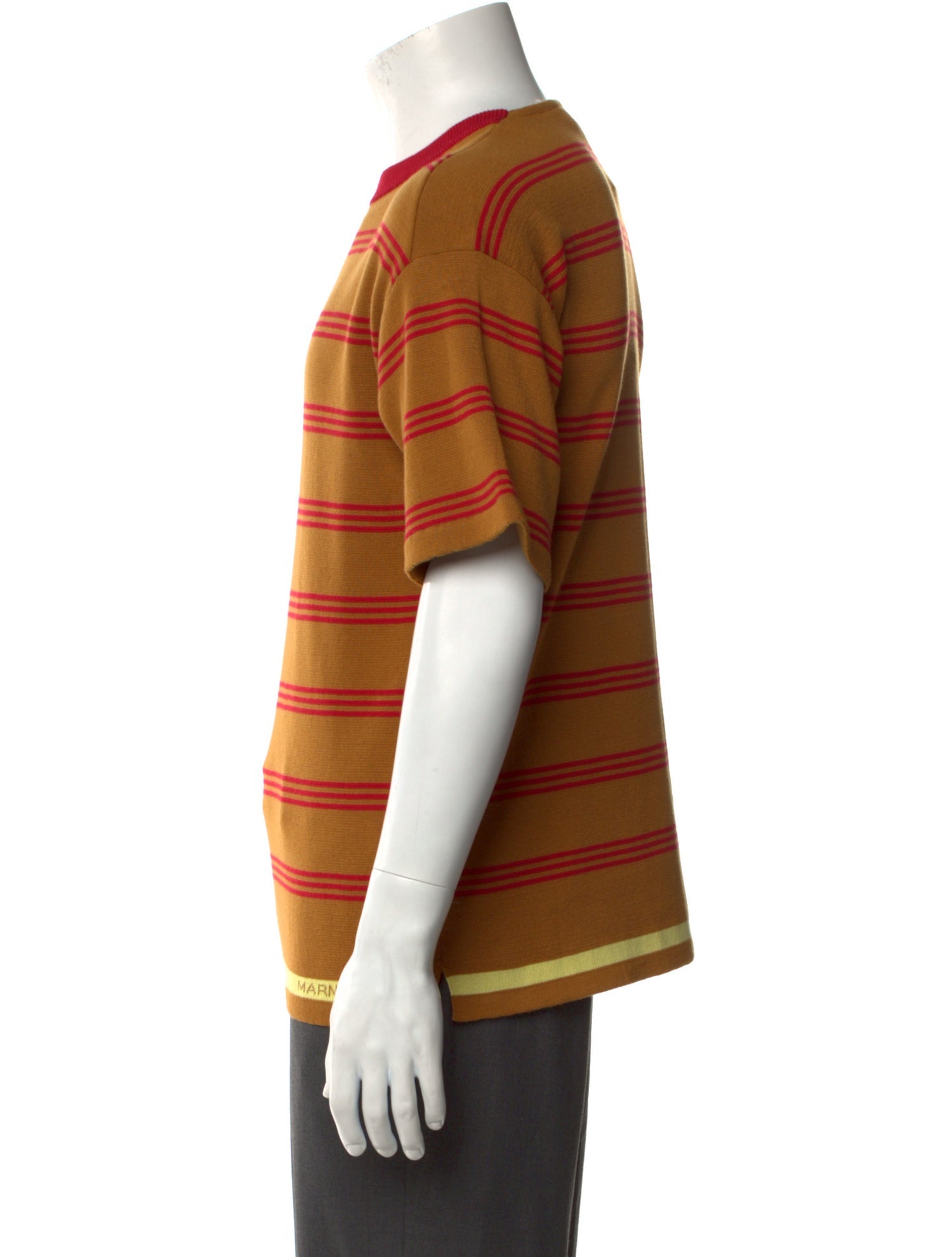 Marni Striped Crew Neck Pullover