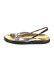 Marni Leather Slingback Sandals
