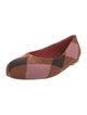 Marni Plaid Print Flats
