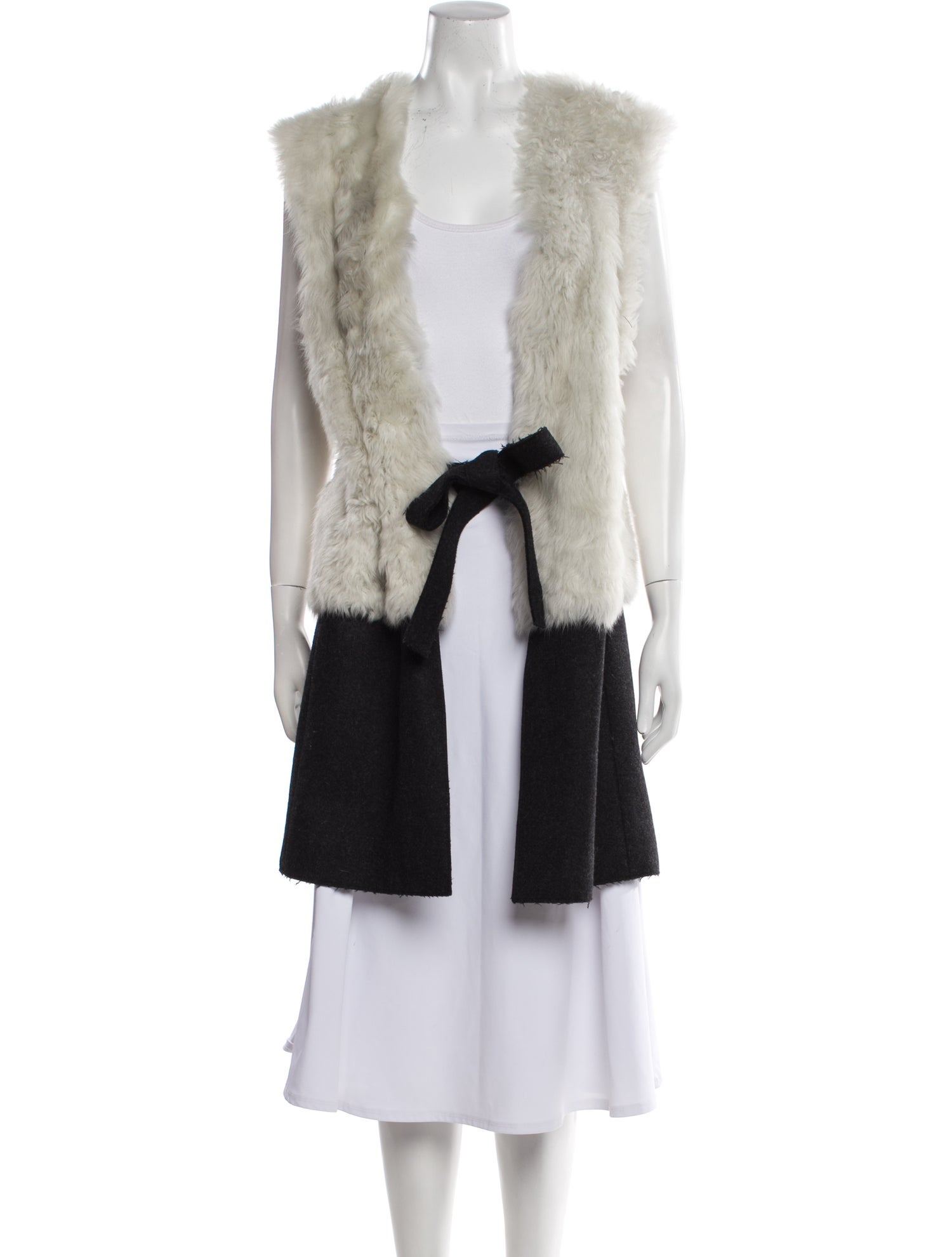 Marni Shearling Colorblock Pattern Fur Jacket