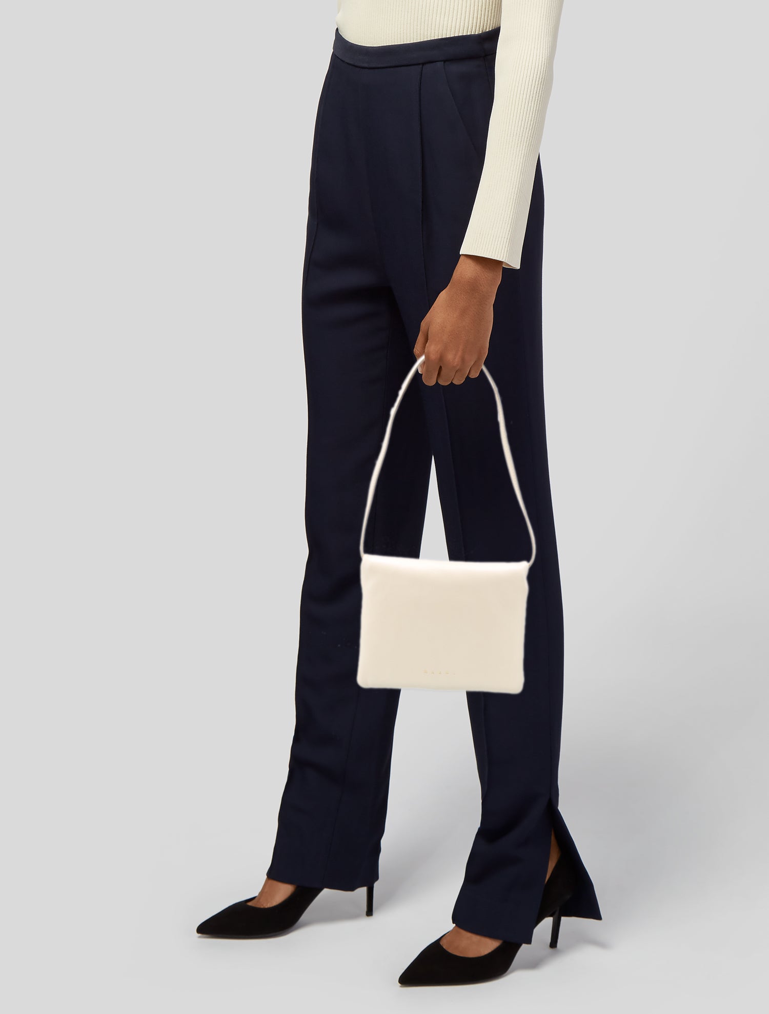 Marni Leather Shoulder Bag