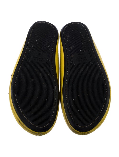 Marni Leather Printed Mules