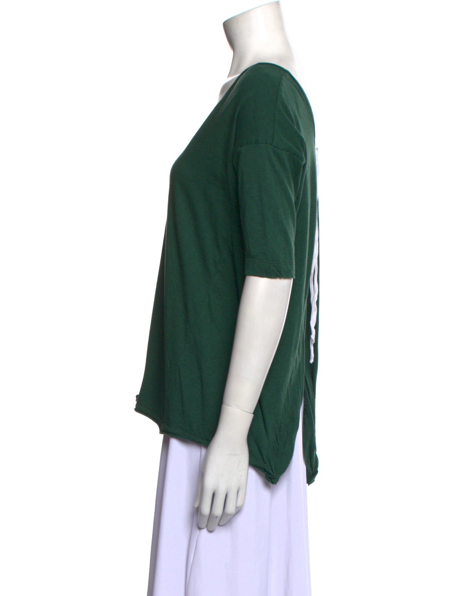 Marni V-Neck Short Sleeve T-Shirt