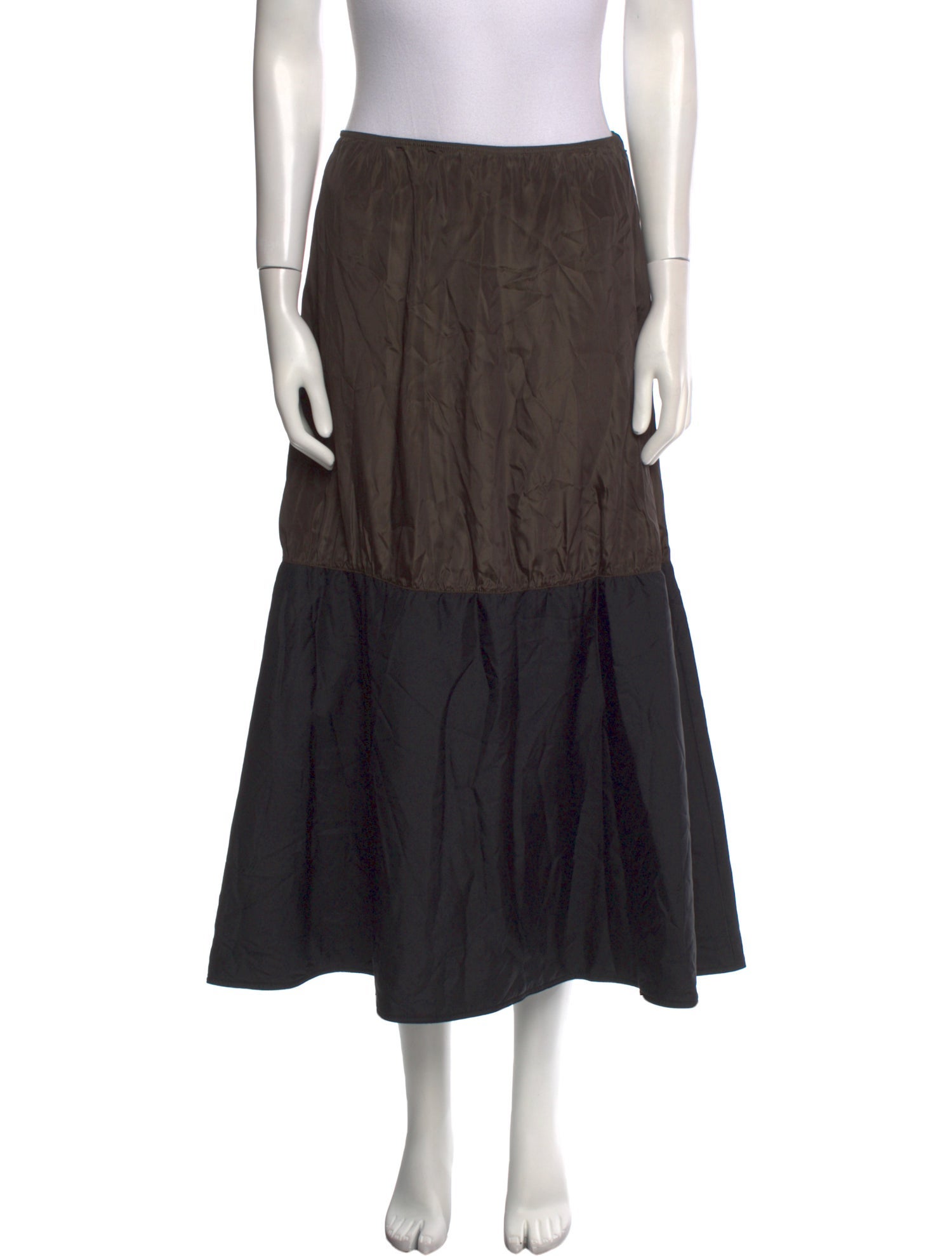 Marni Silk Midi Length Skirt