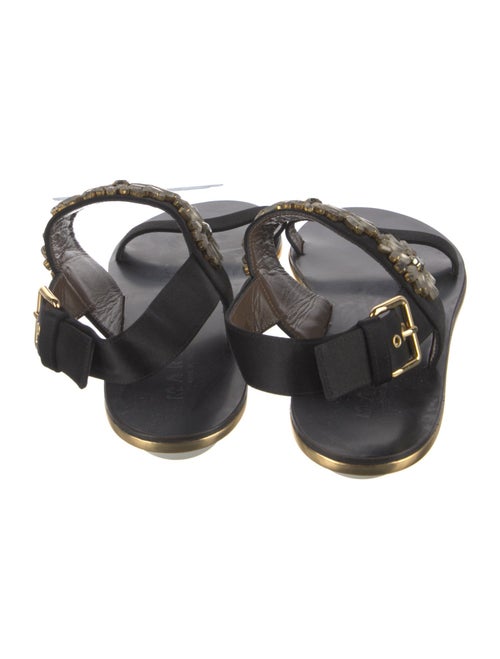 Marni Satin Slingback Sandals