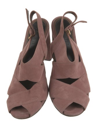 Marni Suede Slingback Sandals