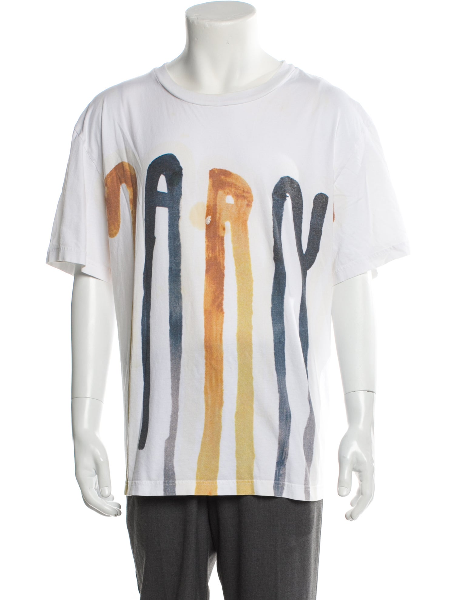 Marni Graphic Print Crew Neck T-Shirt
