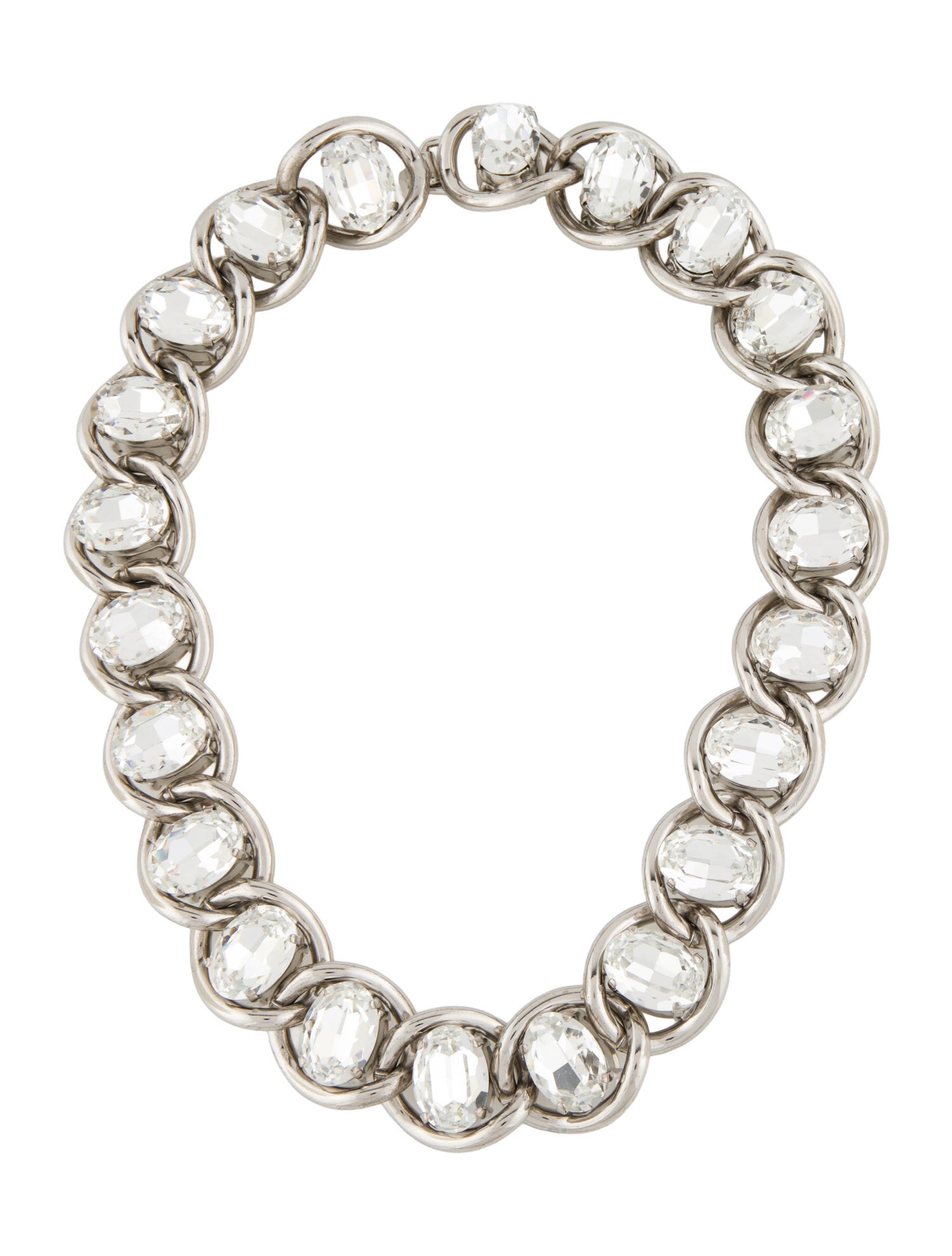 Marni Crystal Chunky Collar Necklace