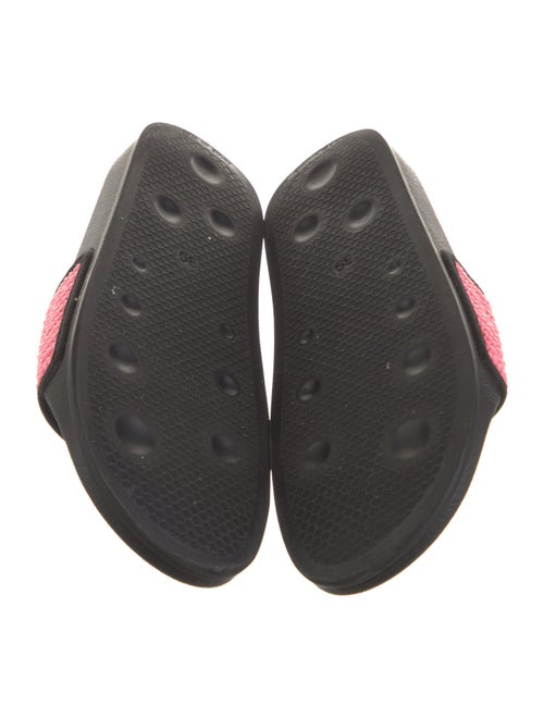 Marni Raffia Printed Slides