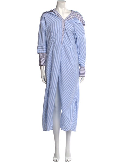 Marni Striped Long Dress