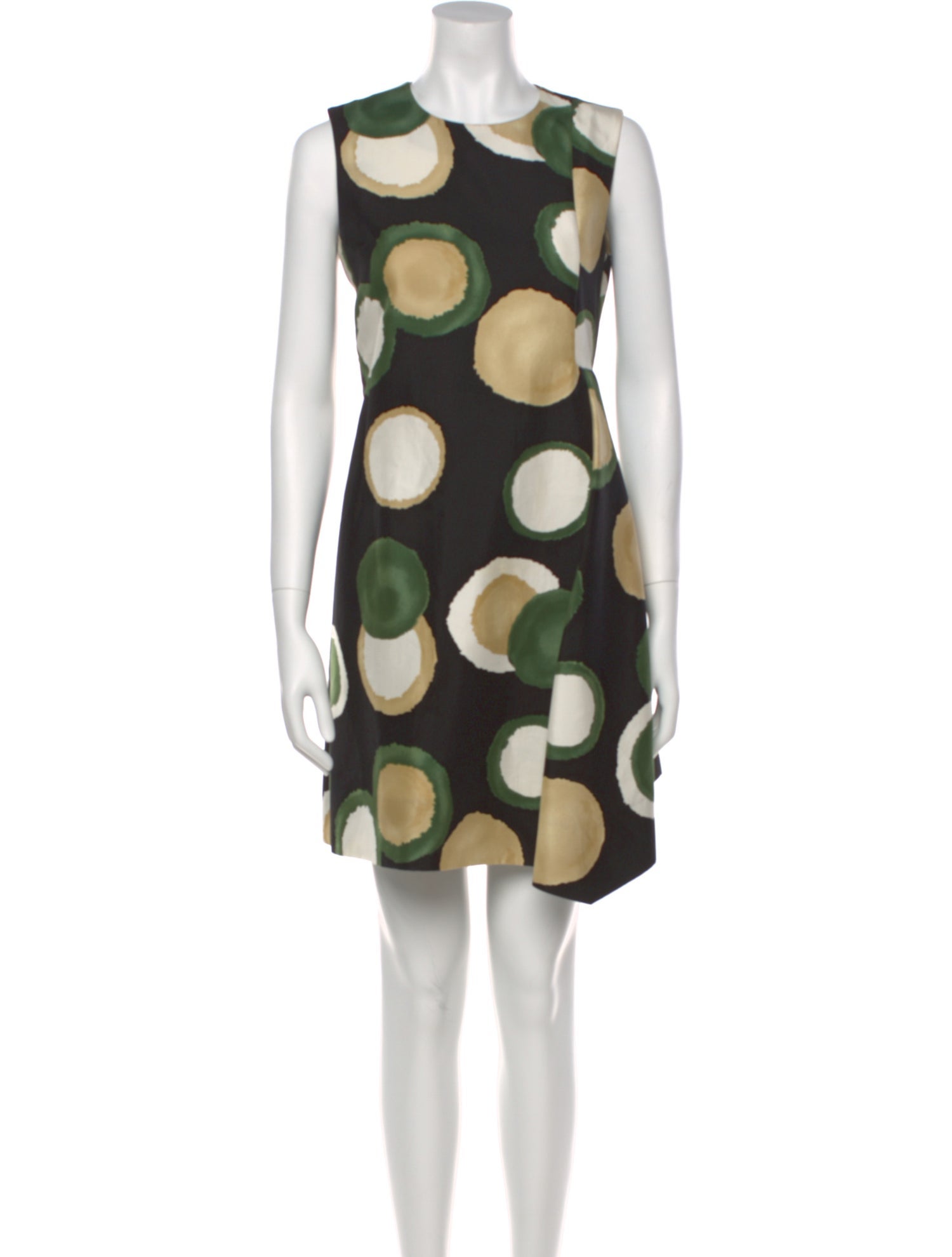 Marni Polka Dot Print Mini Dress